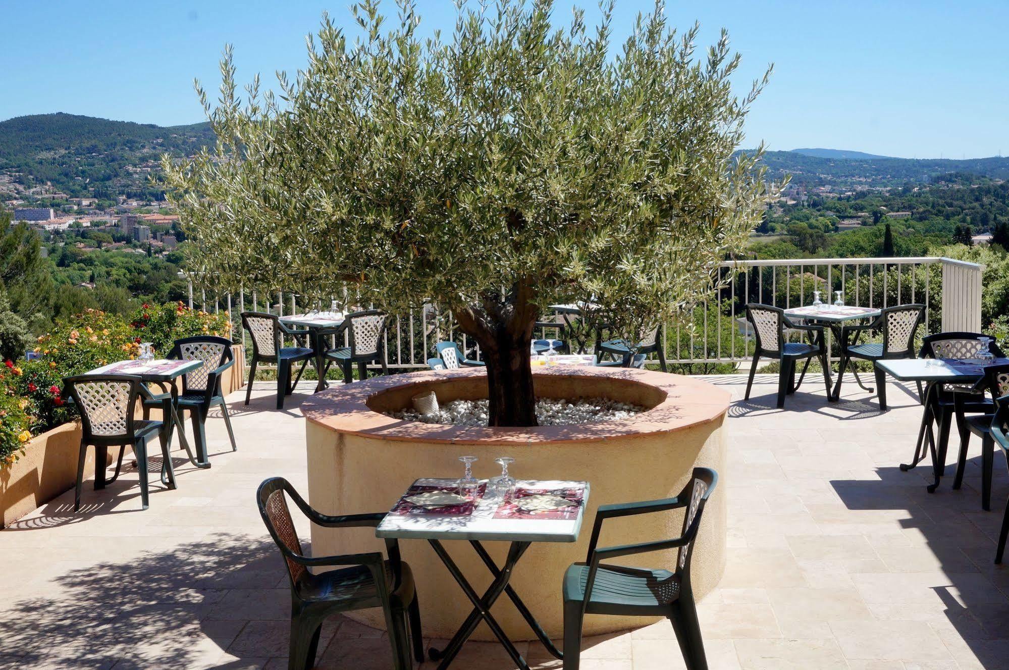 Logis Hotel Le Col De L'Ange Draguignan Eksteriør bilde