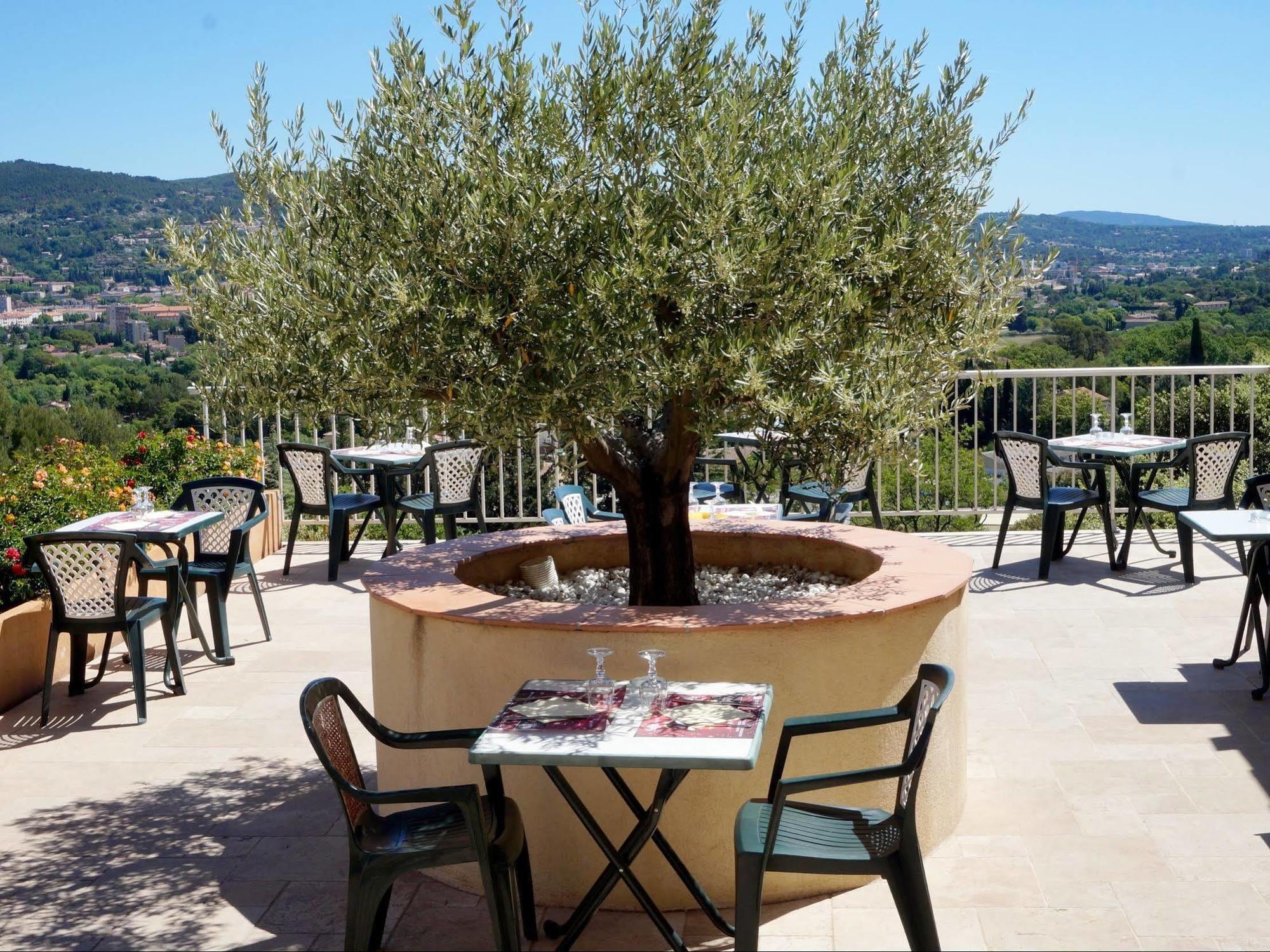 Logis Hotel Le Col De L'Ange Draguignan Eksteriør bilde
